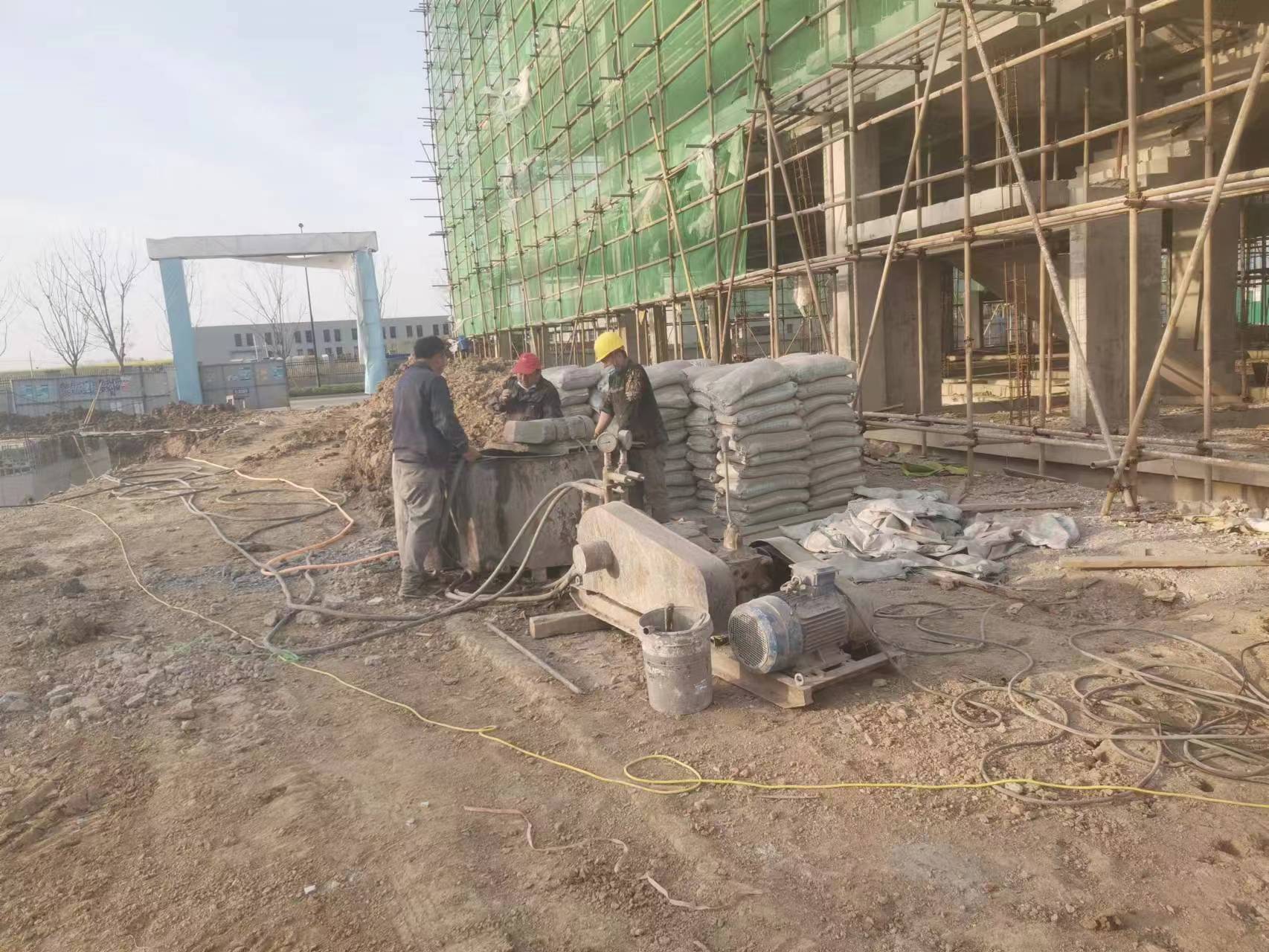 昌图别墅下沉注浆